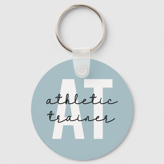 Athletic Trainer AT-atletiekopleiding Sleutelhanger (Voorkant)