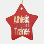 Athletic Trainer Extraordinaire Keramisch Ornament (Links)