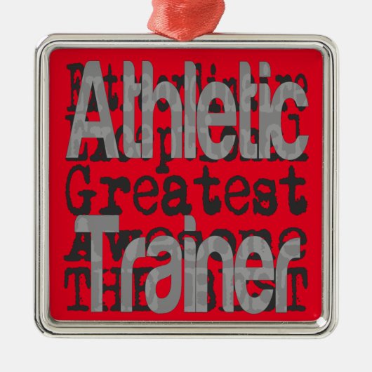 Athletic Trainer Extraordinaire Metalen Ornament (Voorkant)