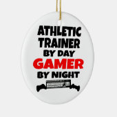 Athletic Trainer Gamer Keramisch Ornament (Rechts)