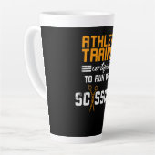 Athletic Trainer gecertificeerd Latte Mok (Linkerhoek)