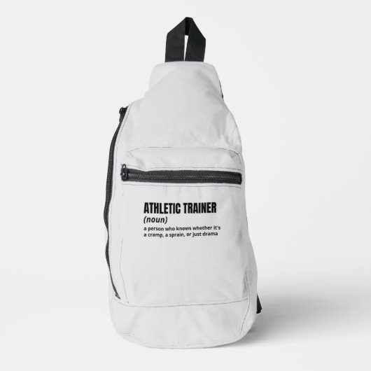 Athletic Trainer Humor Definition Sling Bag (Voorkant)