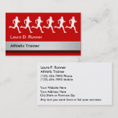 Athletic Trainer Visitekaartjes (Voorkant / Achterkant)