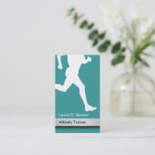 Athletic Trainer Visitekaartjes (Staand voorkant)