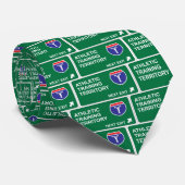 Athletic Training Next Exit Stropdas (Opgerold)