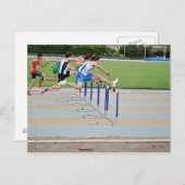 ATHLETICS JUMPS BRIEFKAART (Voorkant / Achterkant)