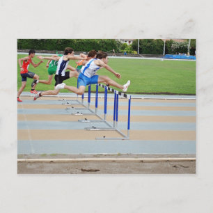 ATHLETICS JUMPS BRIEFKAART