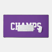 Athlétique Cool CHAMPS Texte Blanc Sur Violet Roya (Clavier et souris)