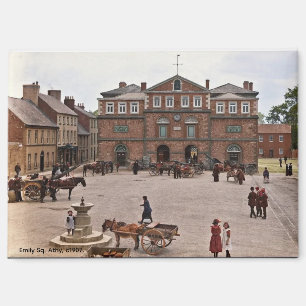 Athy Town Hall, Emily Square c1907 Magneet