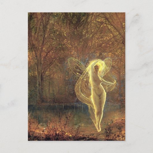 Atkinson Grimshaw Autumn CC0595 Fairy Briefkaart (Voorkant)