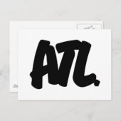 ATL Letters Briefkaart (Voorkant / Achterkant)