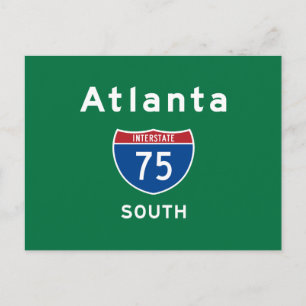 Atlanta 75 briefkaart