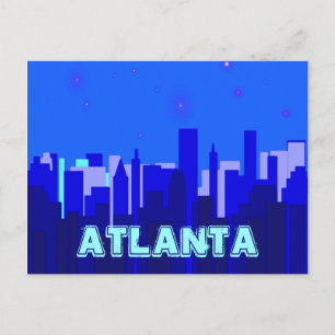 Atlanta ansichtkaart briefkaart