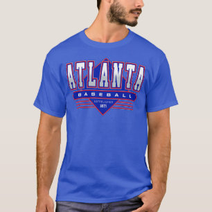 Atlanta Baseball Retro Braves Geïnspireerd 90s T-shirt