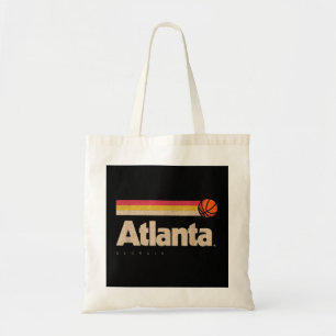 Atlanta Basketball B-Ball City Georgia Retro Atlan Tote Bag