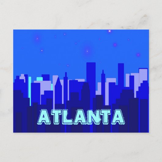 Atlanta Briefkaart (Voorkant)