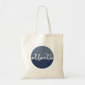 Atlanta canvas tas | handboekblauw (Voorkant)