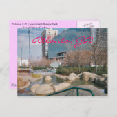 Atlanta, carte postale de GA (Devant / Derrière)