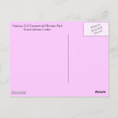 Atlanta, carte postale de GA (Dos)