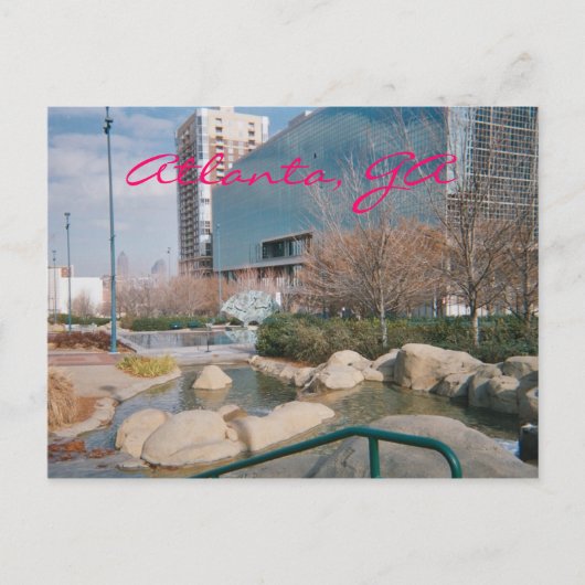 Atlanta, carte postale de GA (Devant)