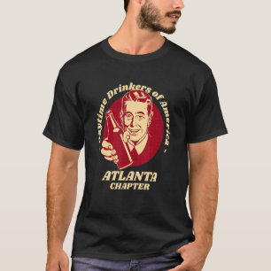 Atlanta Chapter Daytime Drinkers Bierbrouwsel Humo T-shirt