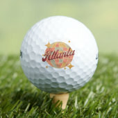 Atlanta City Georgia Retro golfresort Golfballen