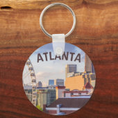 Atlanta City Uitzicht Sleutelhanger (Voorkant)