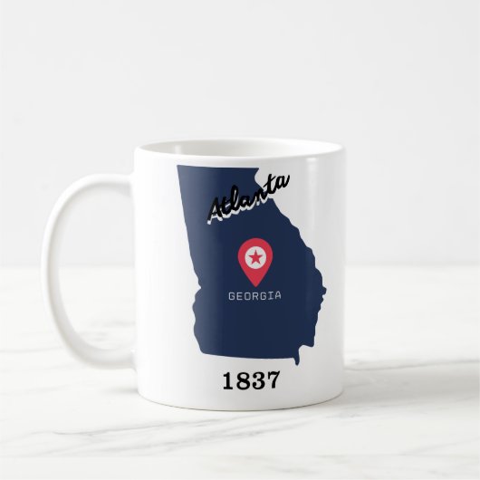 Atlanta coffee mug  koffiemok (Links)