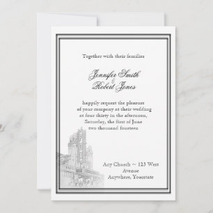 Atlanta Destination Wedding Invitation Kaart