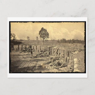 Atlanta, GA Amerikaanse burgeroorlog Briefkaart