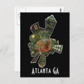 ATLANTA GA BRIEFKAART (Voorkant / Achterkant)