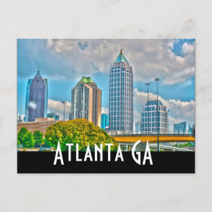 Atlanta GA Briefkaart