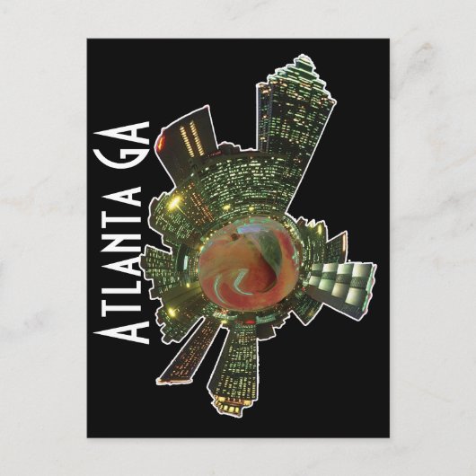 ATLANTA GA BRIEFKAART (Voorkant)