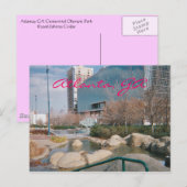 Atlanta, GA Post card Briefkaart (Voorkant / Achterkant)