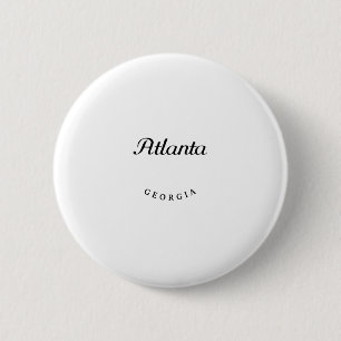 Atlanta GA Ronde Button 5,7 Cm