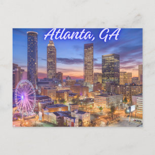 Atlanta, Georgia Briefkaart