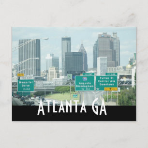 Atlanta Georgia Briefkaart