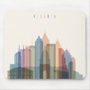 Atlanta, Georgia   City Skyline Muismat