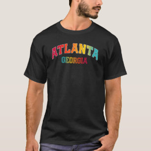 Atlanta Georgia Color T-shirt