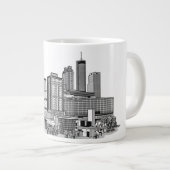 Atlanta Georgia Extra Grote Beker (Voorkant rechts)