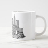 Atlanta Georgia Extra Grote Beker (Rechts)