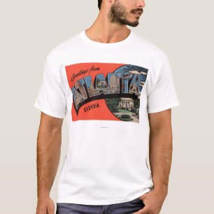 Atlanta, Georgia - grote brievenbussen T-shirt