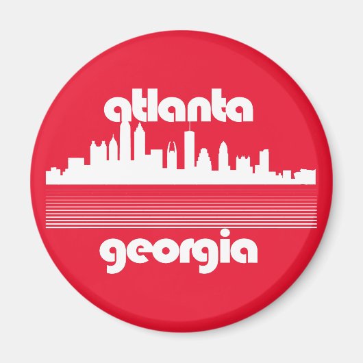Atlanta Georgia Magneet (Voorkant)