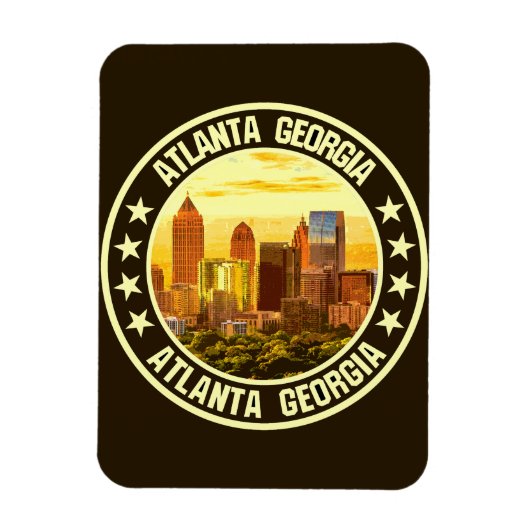 Atlanta Georgia Magneet (Verticaal)