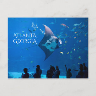 Atlanta Georgia Sights Briefkaart