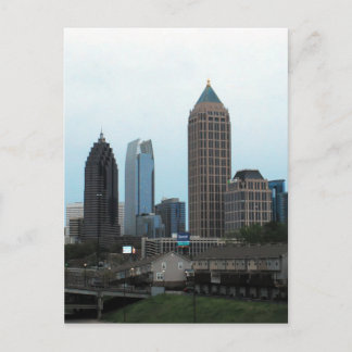 Atlanta, Georgia skyline Briefkaart
