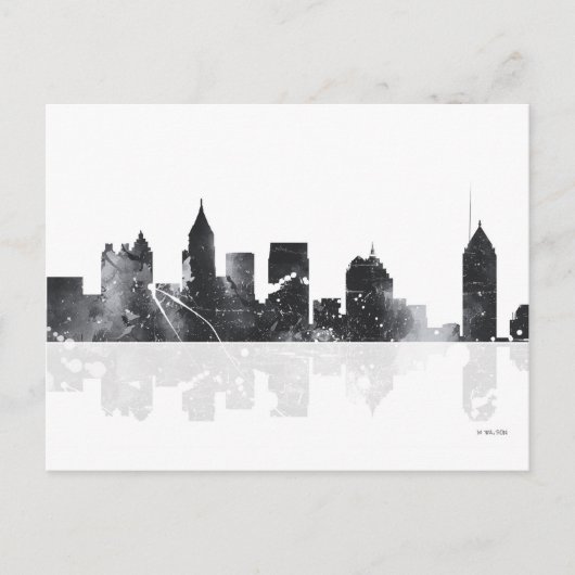 ATLANTA GEORGIA SKYLINE - Briefkaarten (Voorkant)