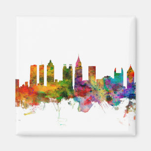 Atlanta Georgia Skyline Magneet