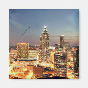 Atlanta, Georgia skyline Magneet