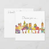 ATLANTA GEORGIA SKYLINE MCLR 2 - KAART (Voorkant / Achterkant)